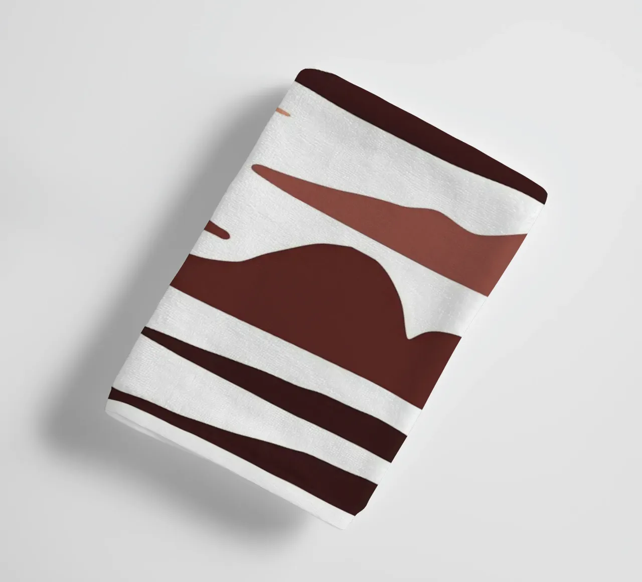 layer of mountain asciugamano da bagno da pastel color shape