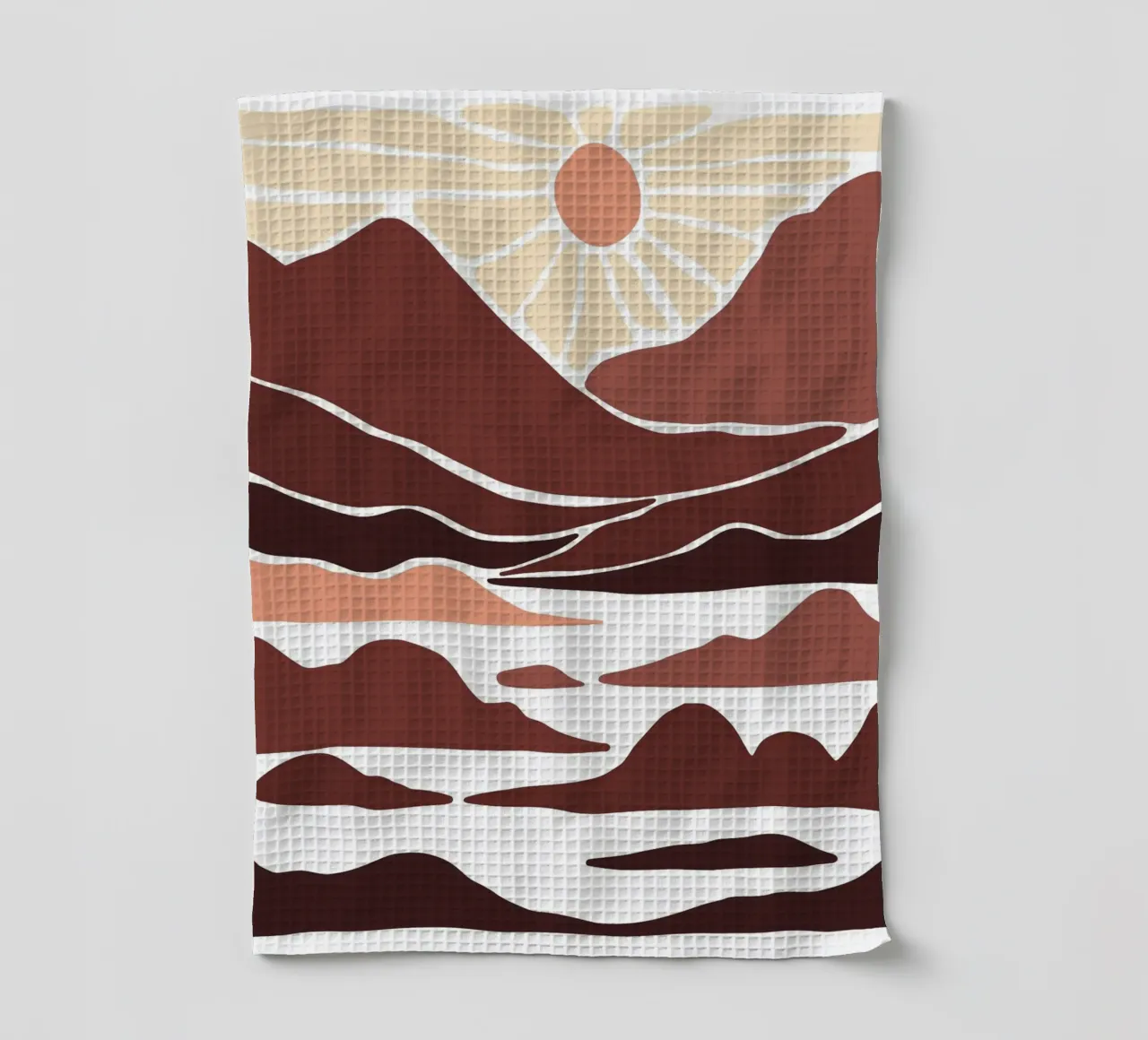 layer of mountain canovaccio da cucina da pastel color shape