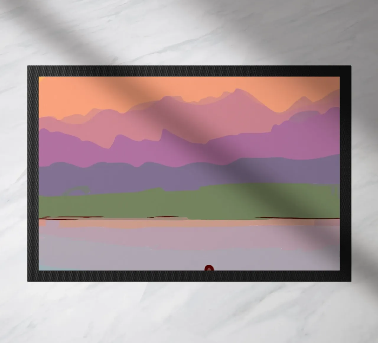 boating in the sunset zerbino da pastel color shape