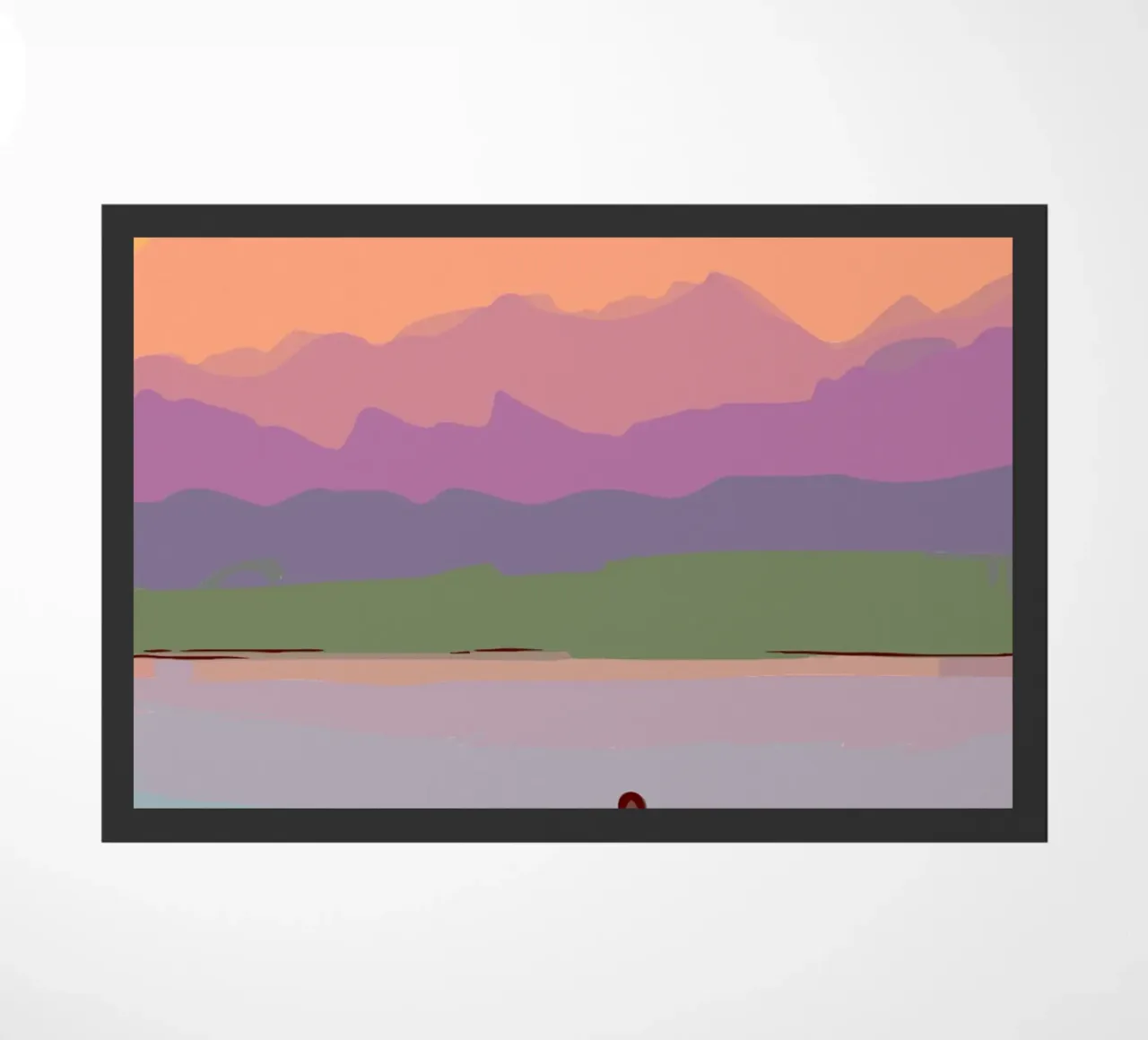 boating in the sunset zerbino da pastel color shape
