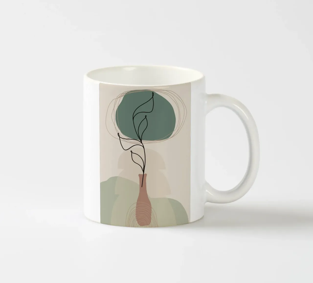 pastel vase simple tazza in ceramica da pastel color shape