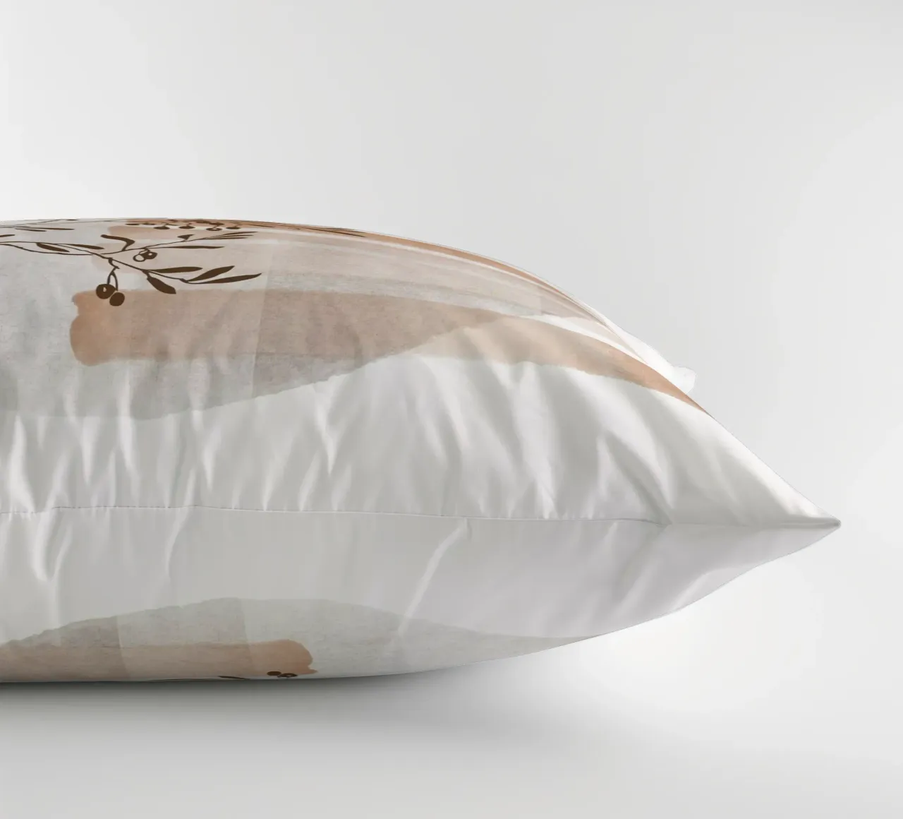 tree in the shadow Kissen von pastel color shape