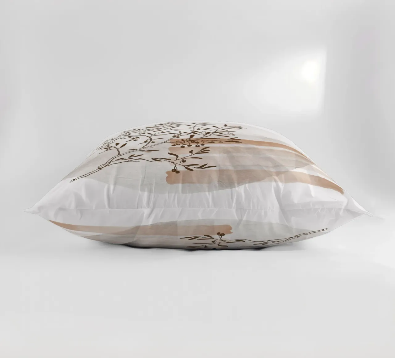 tree in the shadow Kissen von pastel color shape