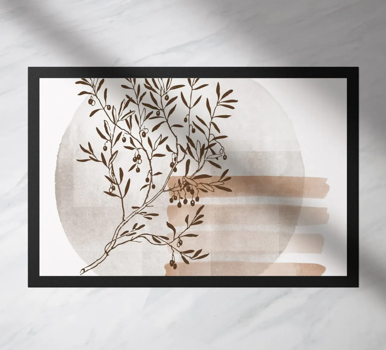 tree in the shadow zerbino da pastel color shape