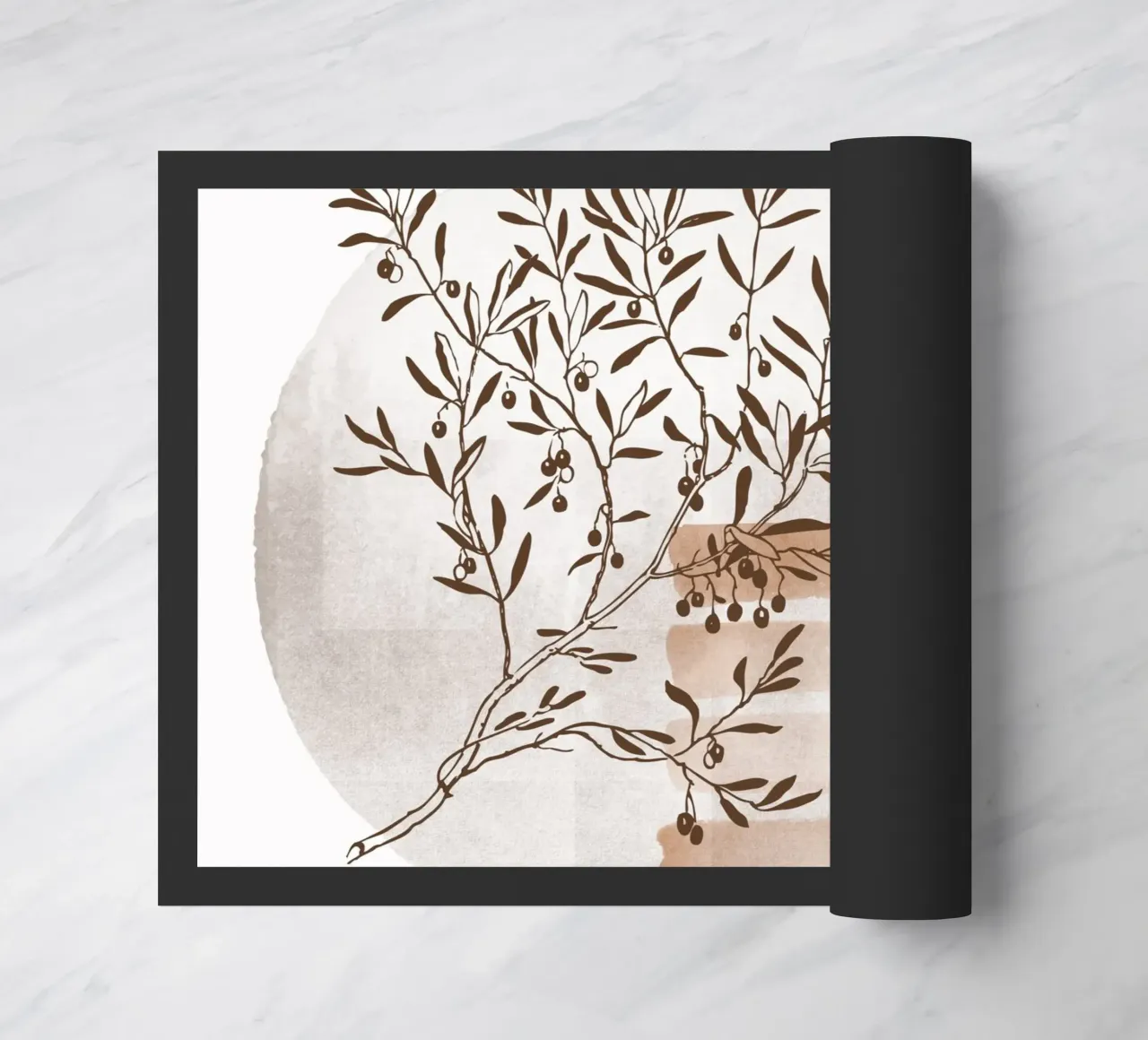 tree in the shadow zerbino da pastel color shape