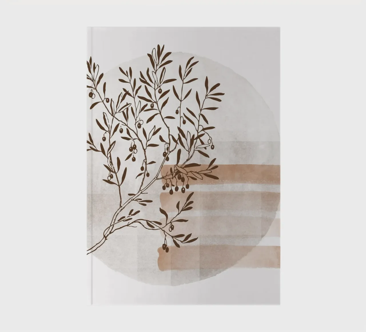 tree in the shadow diario da pastel color shape
