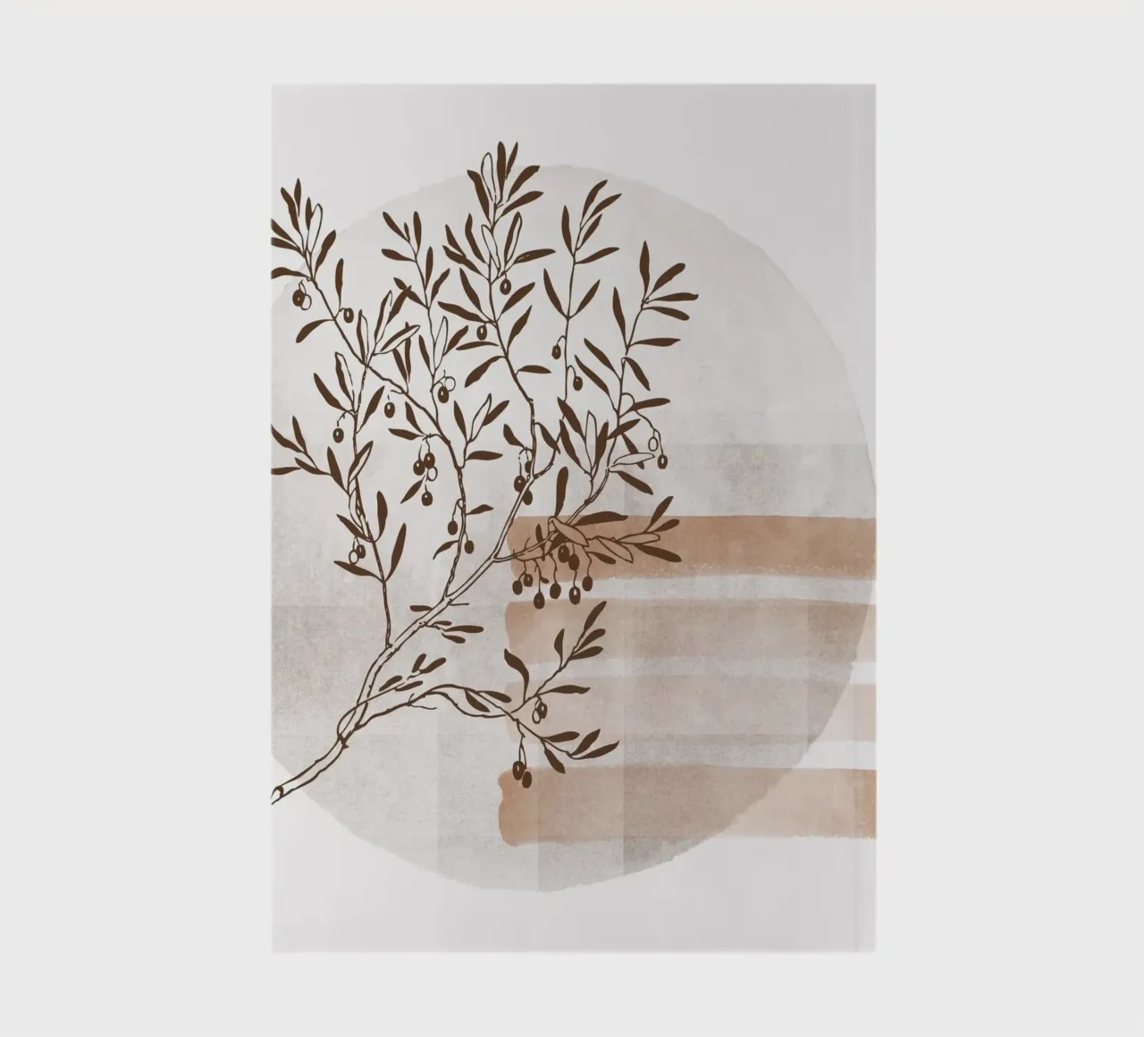 tree in the shadow diario da pastel color shape