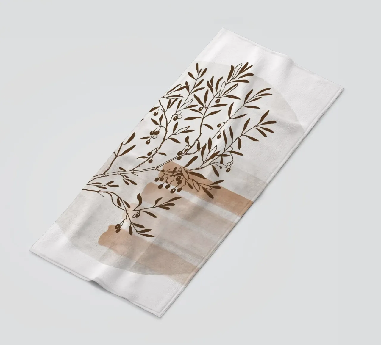 tree in the shadow telo mare da pastel color shape