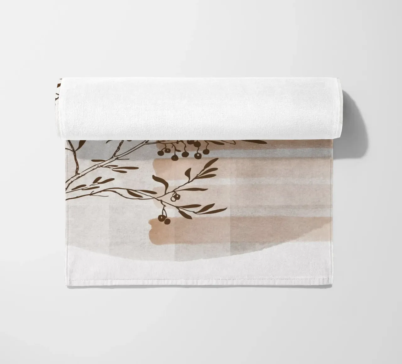 tree in the shadow telo mare da pastel color shape