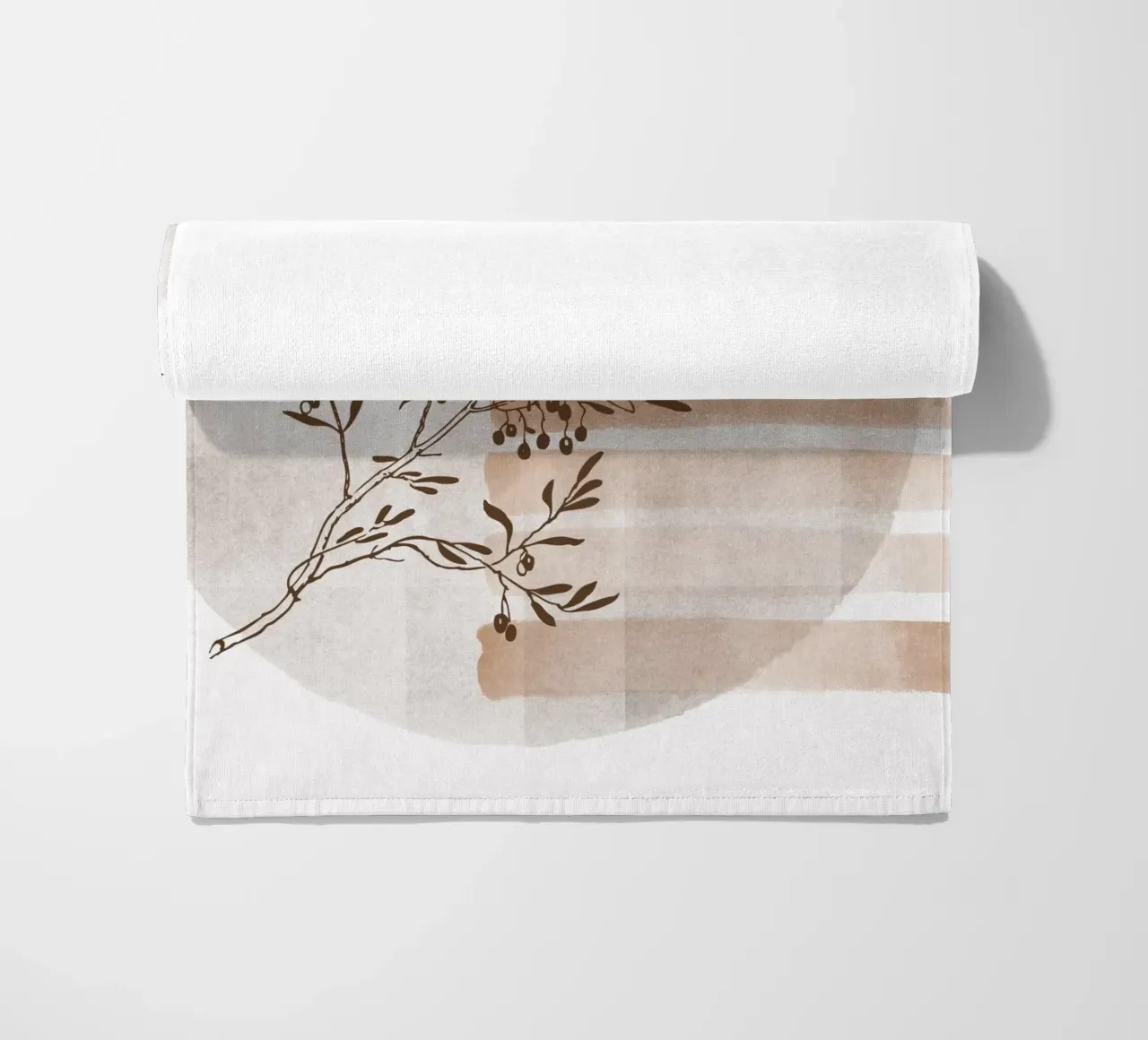 tree in the shadow telo mare da pastel color shape