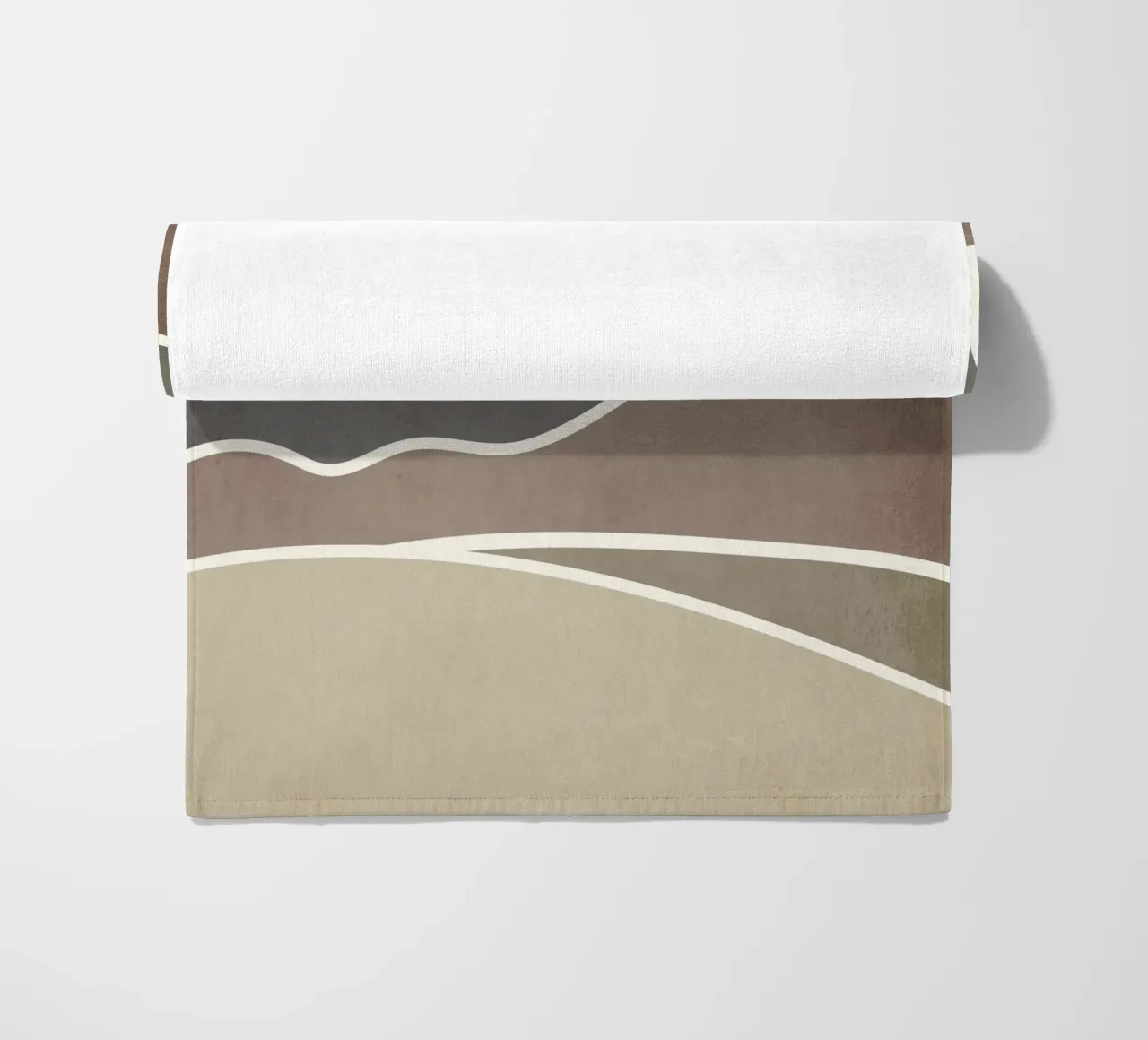 sunset layers of clouds telo mare da pastel color shape