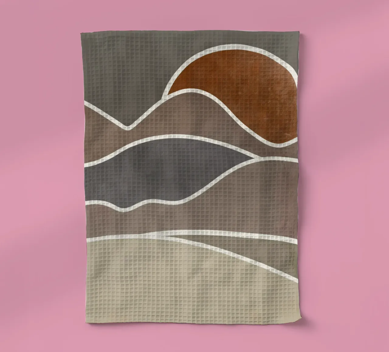 sunset layers of clouds canovaccio da cucina da pastel color shape