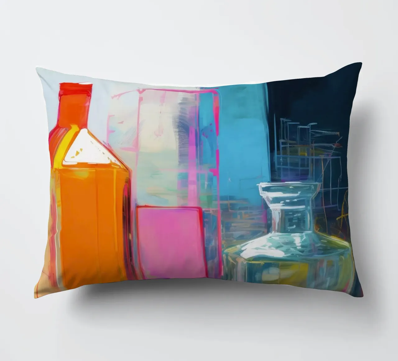 Neon Still Life cuscino da treechild
