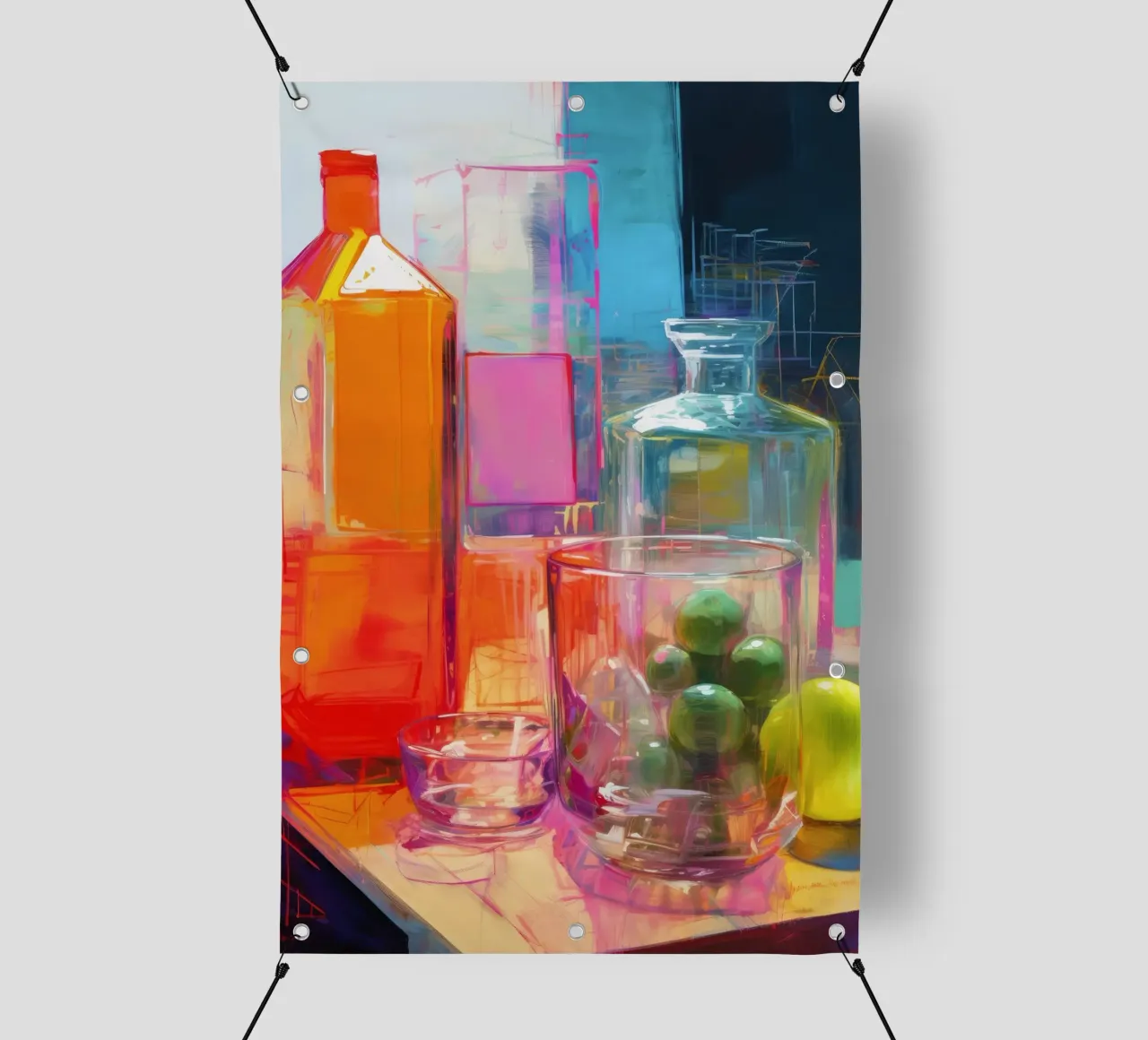 Neon Still Life telo in pvc da treechild