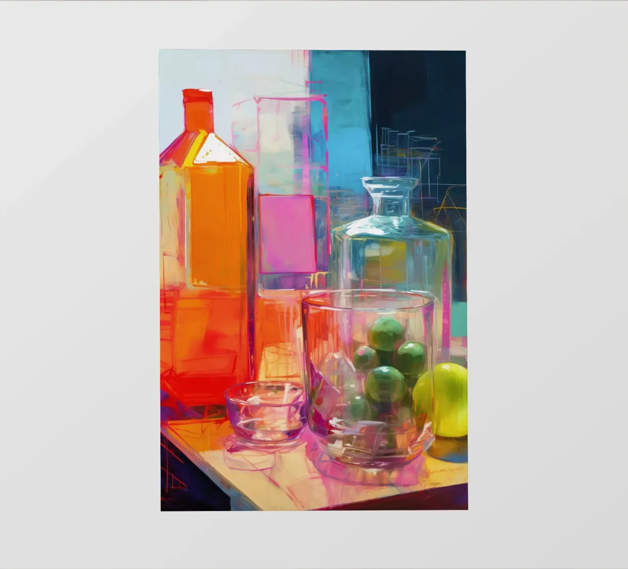 Neon Still Life telo in pvc da treechild