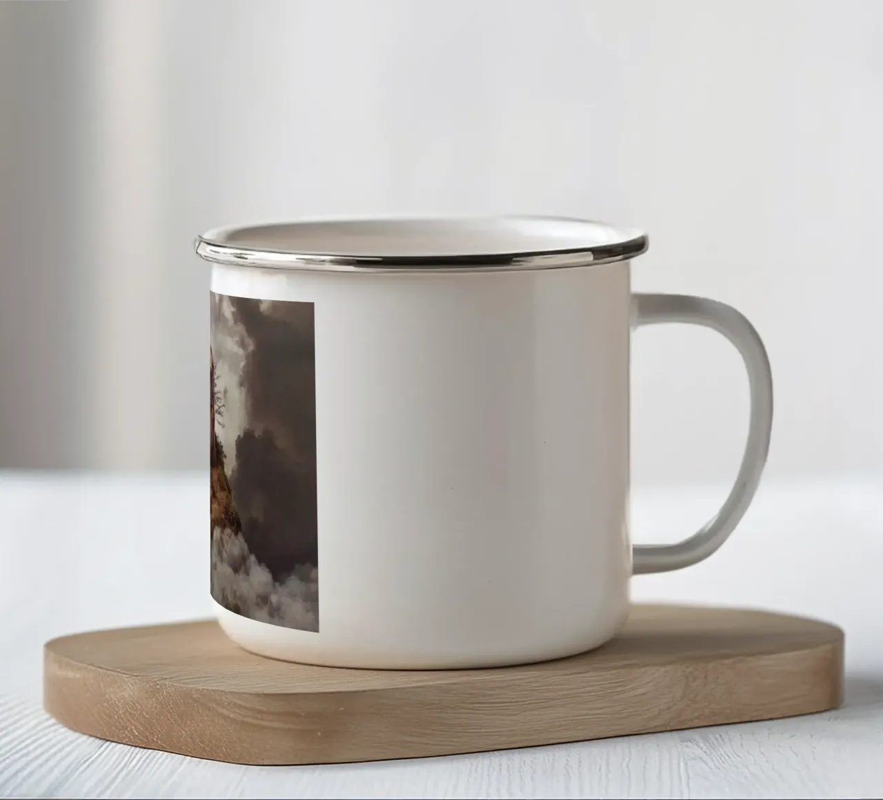tower lonely tazza in smalto da pastel color shape