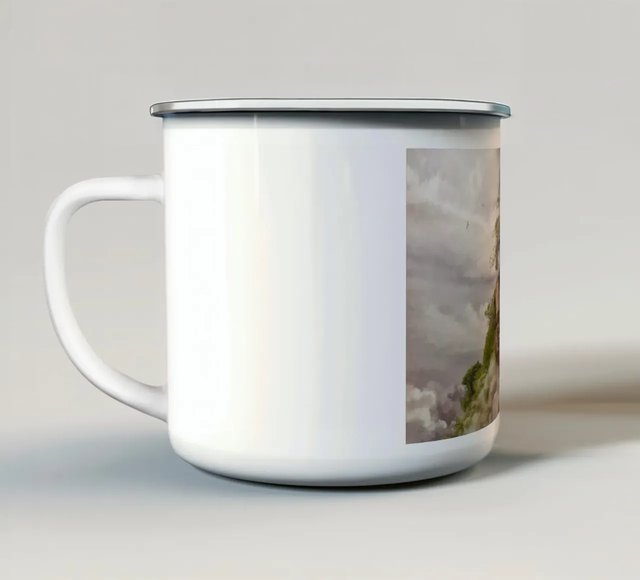 tower lonely tazza in smalto da pastel color shape