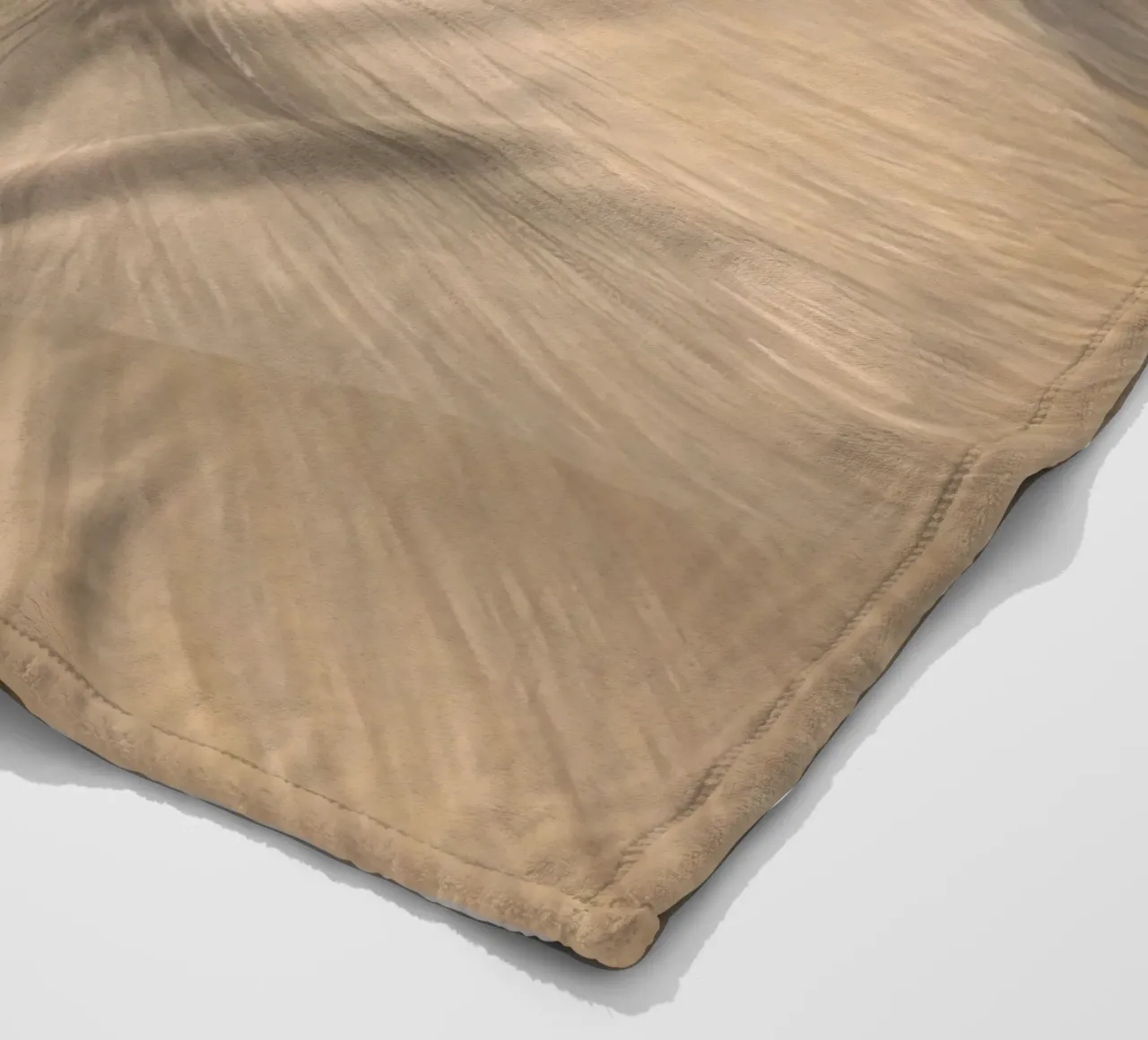 kitty posture fleecedeken van pastel color shape