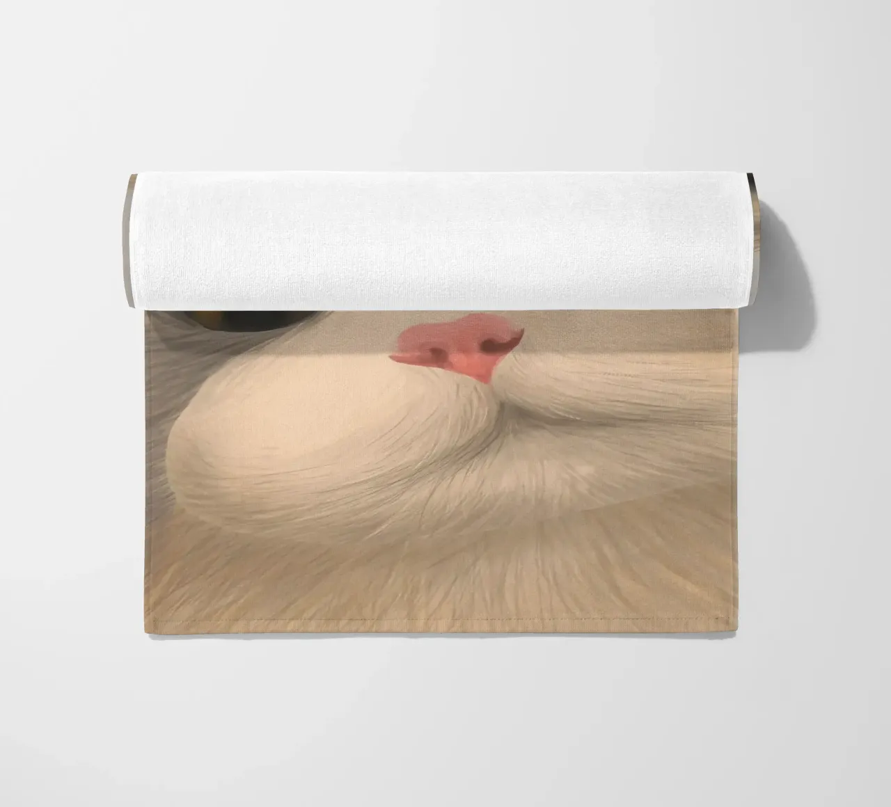 kitty posture telo mare da pastel color shape