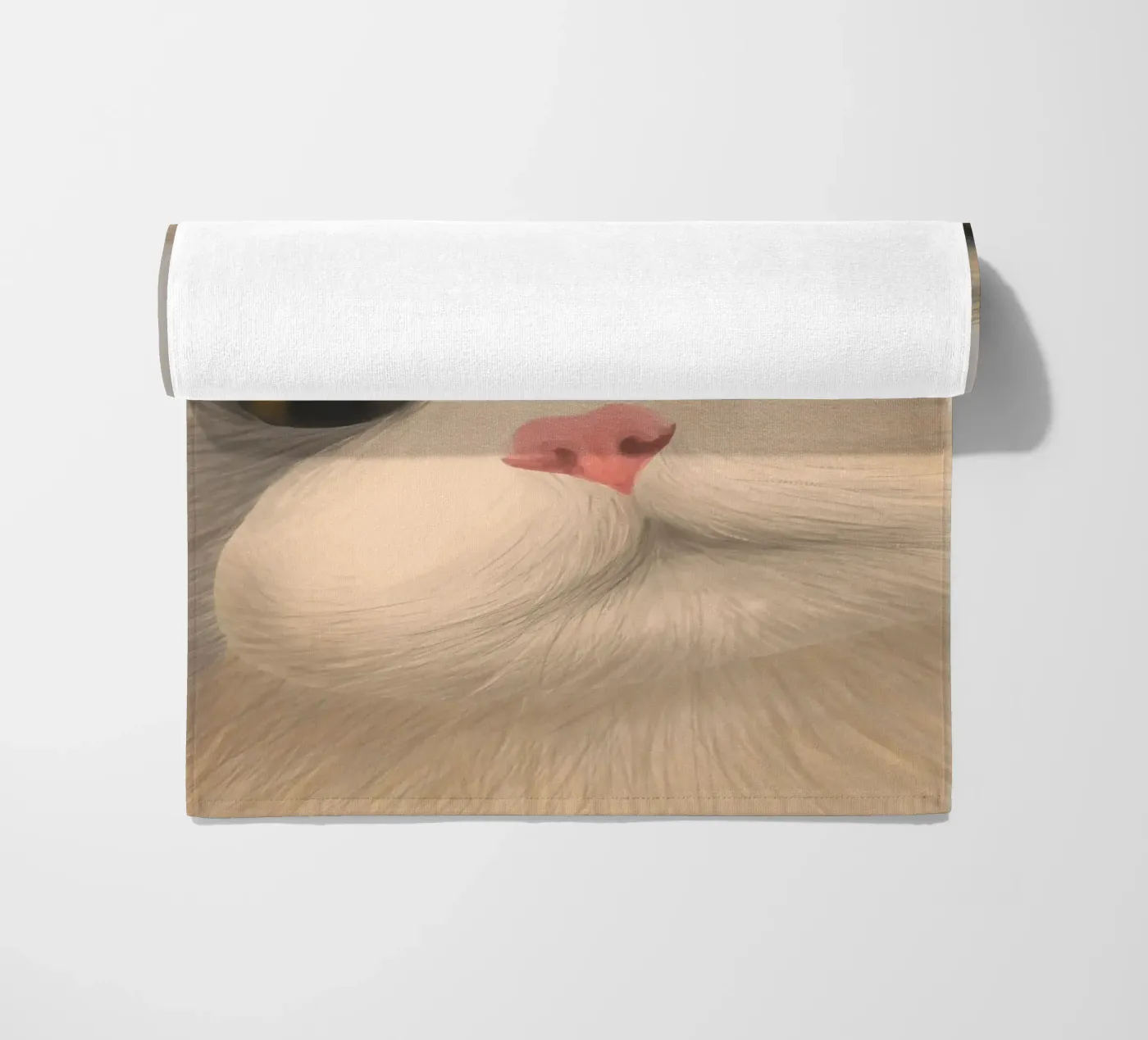 kitty posture telo mare da pastel color shape