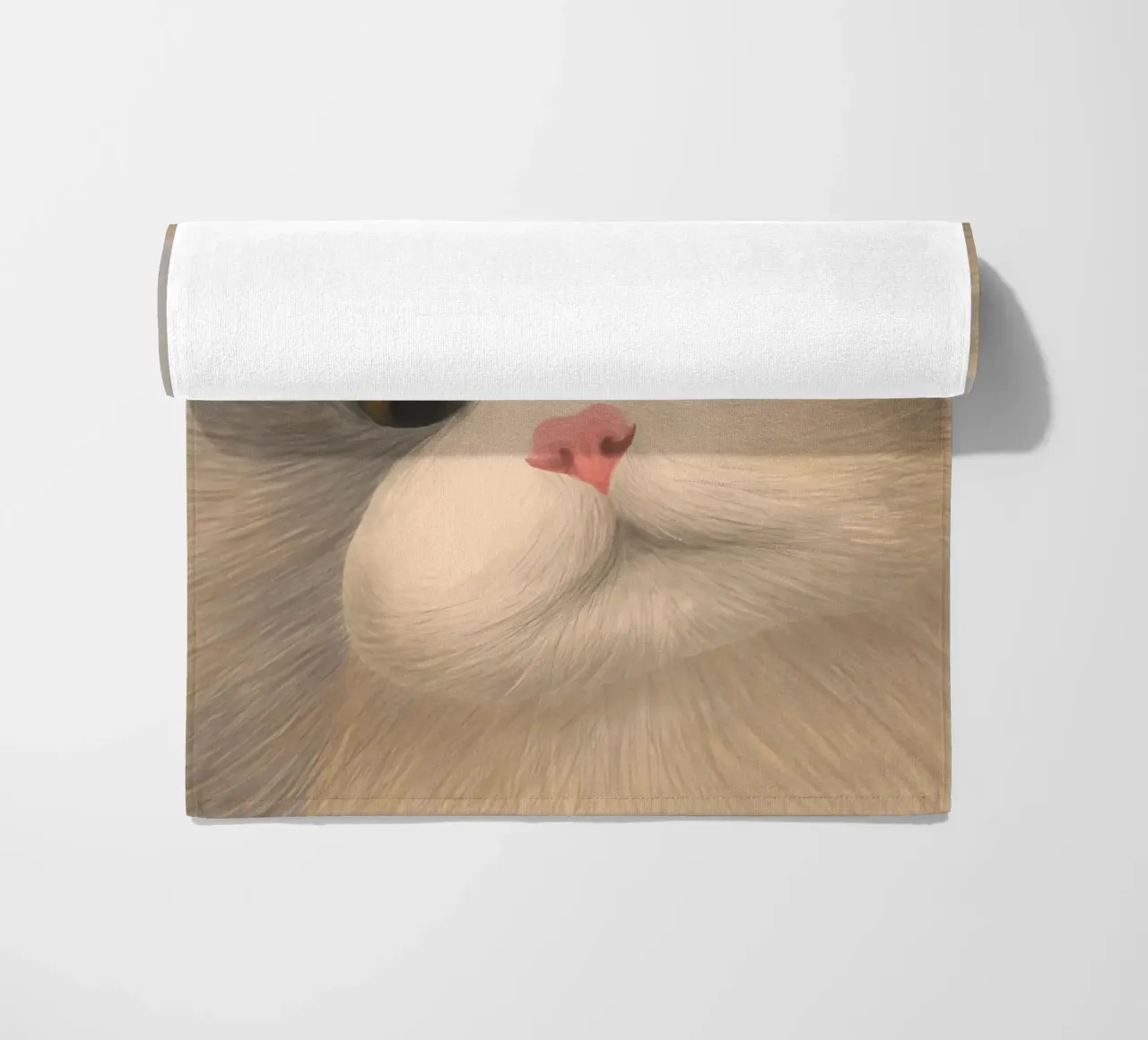 kitty posture telo mare da pastel color shape