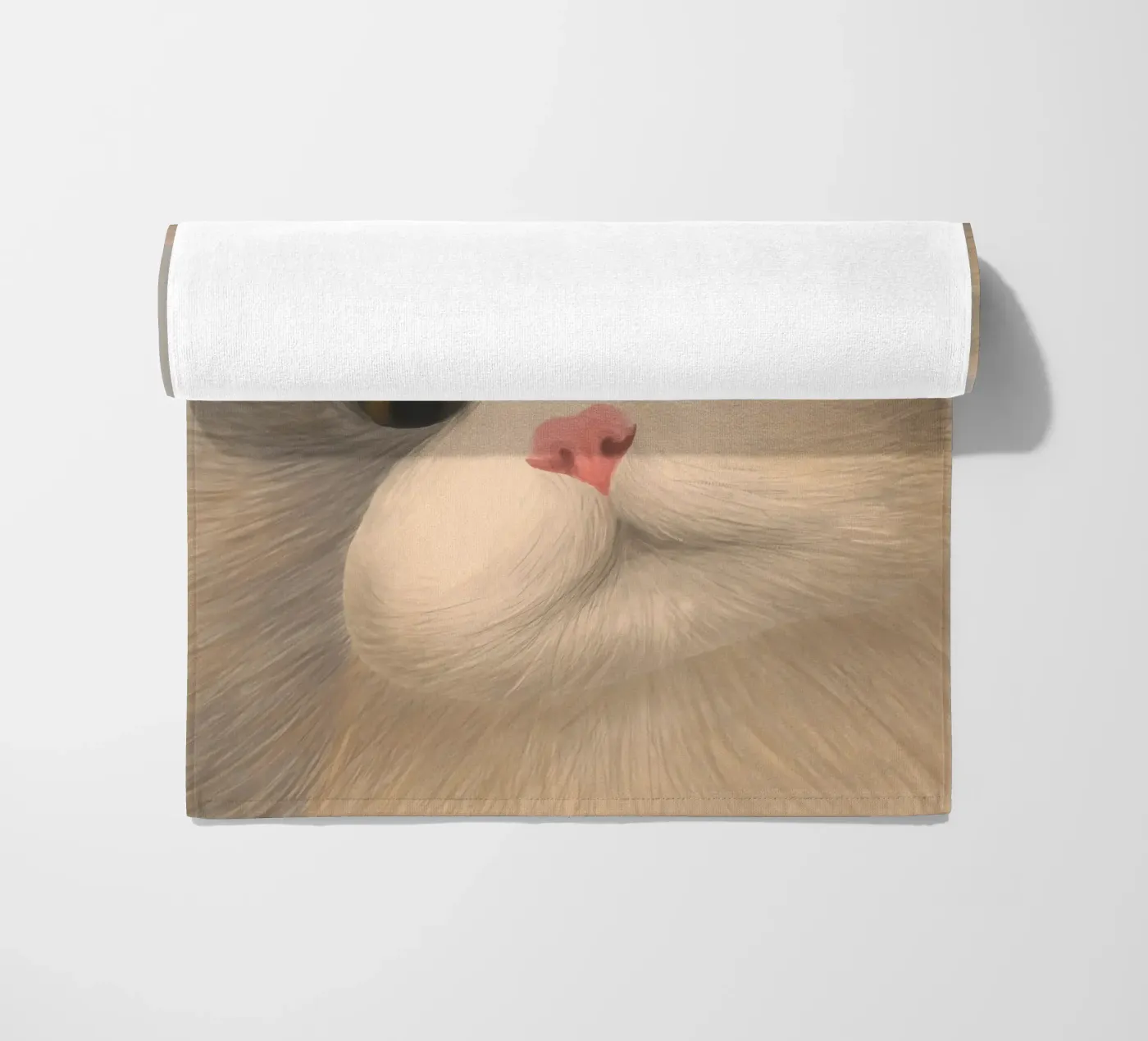 kitty posture telo mare da pastel color shape