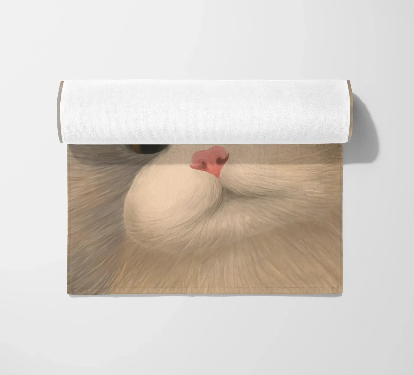 kitty posture telo mare da pastel color shape