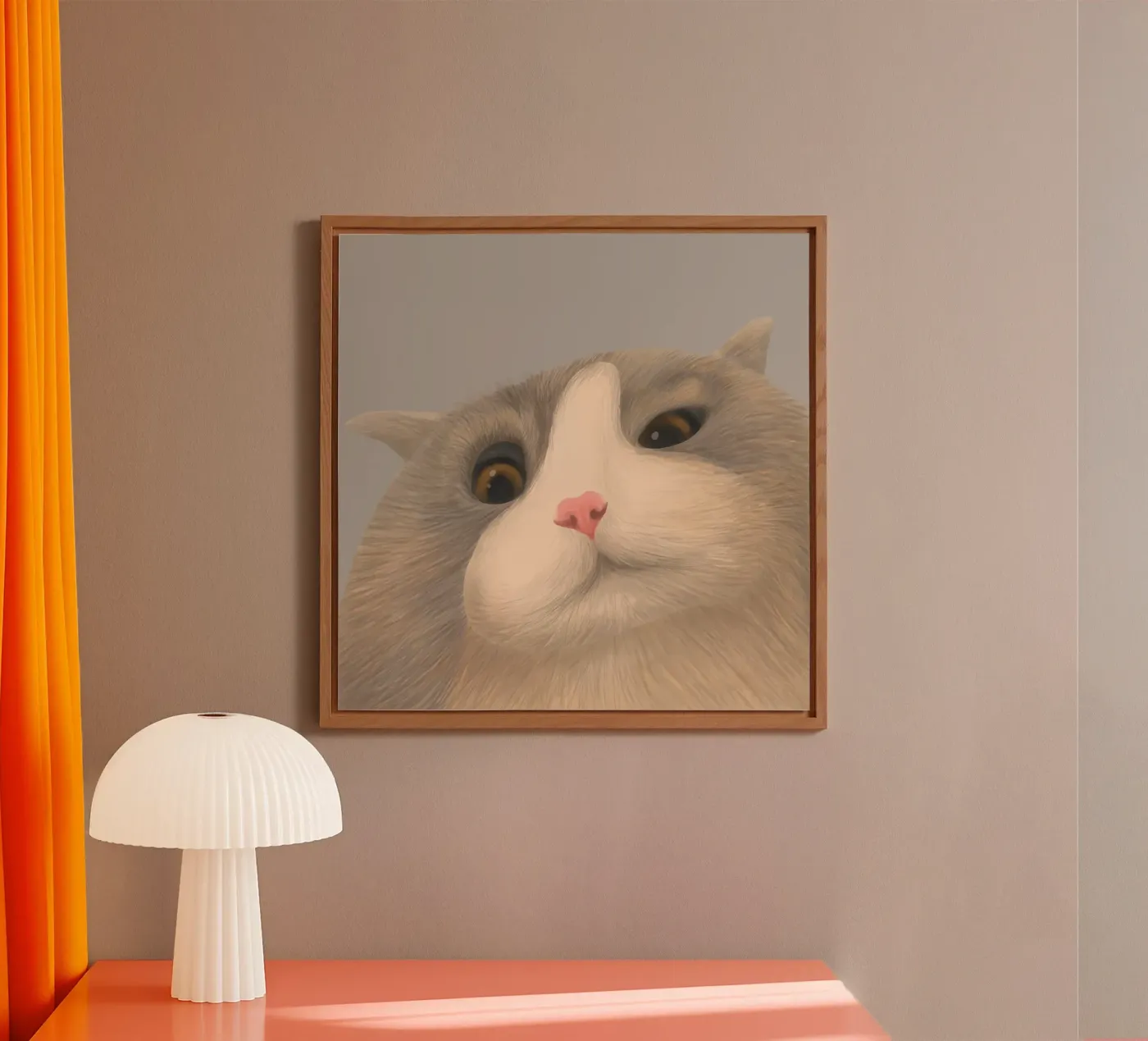 kitty posture alluminio dibond da pastel color shape