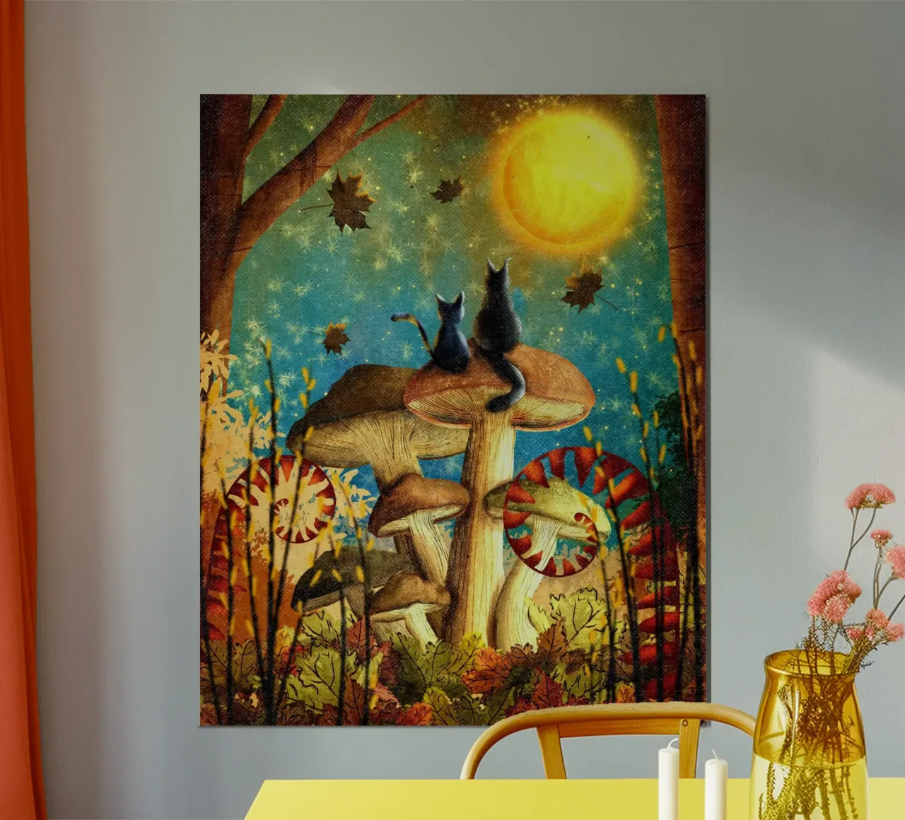 epic kitty poster da pastel color shape