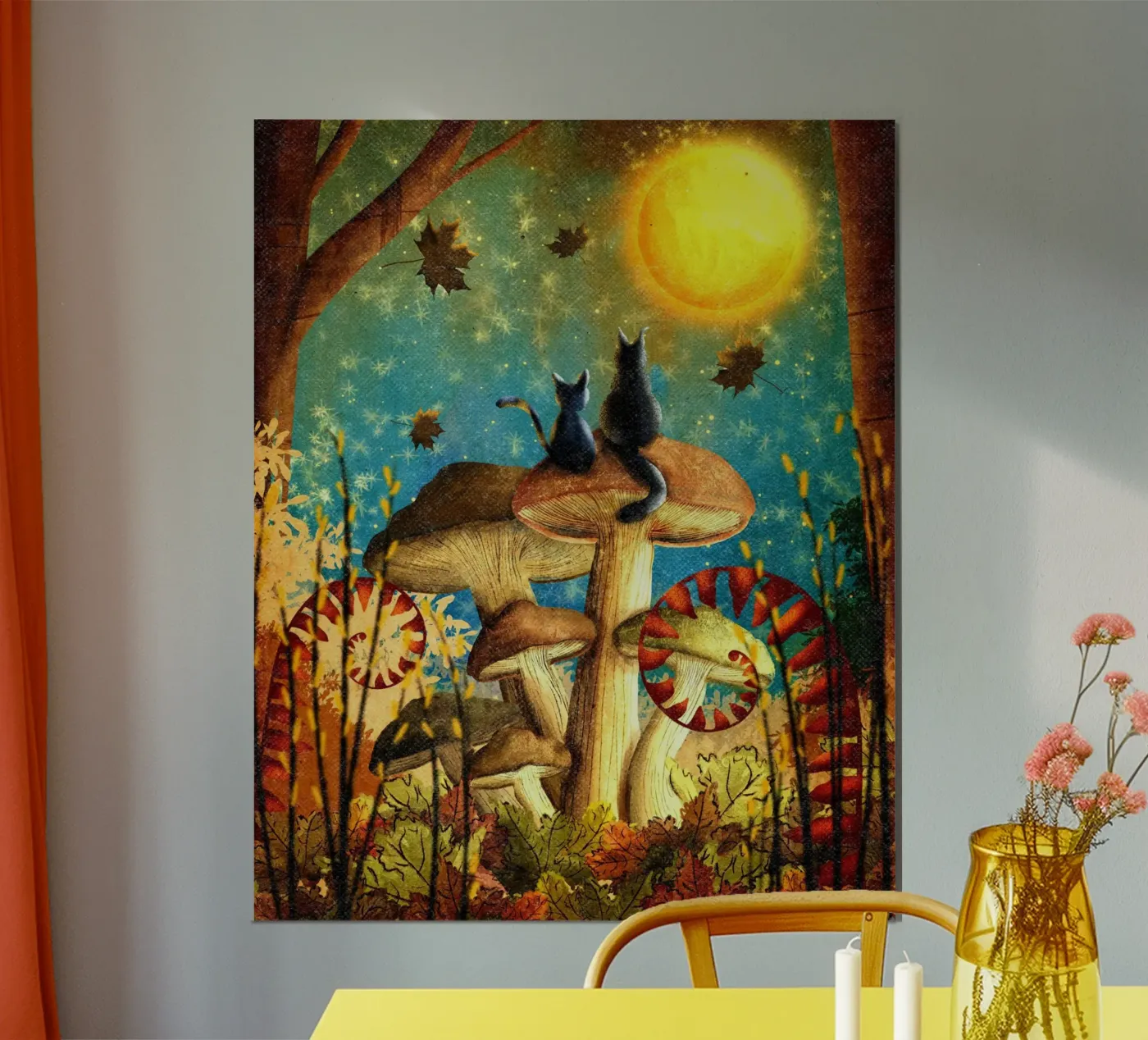 epic kitty Poster von pastel color shape