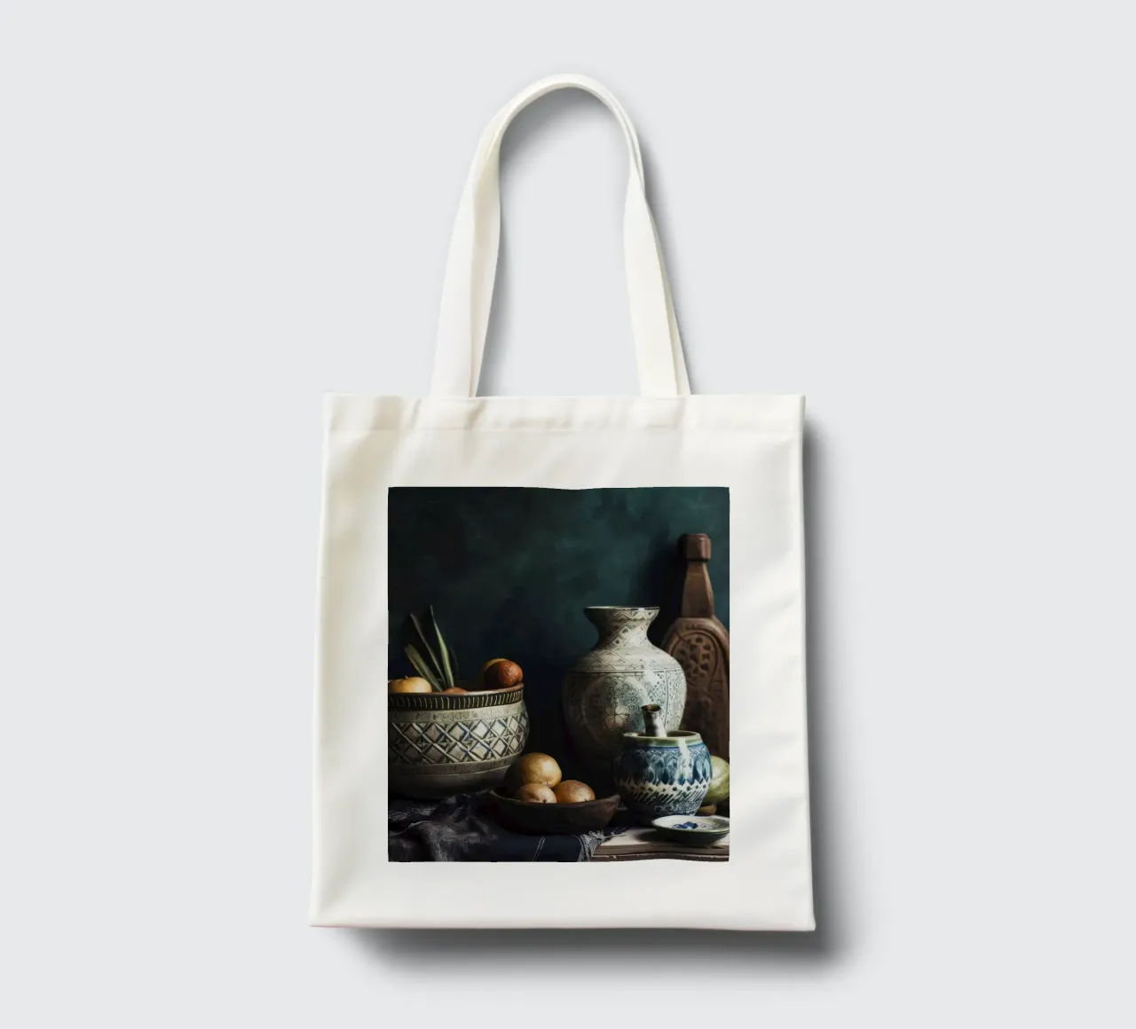 Moroccan Still Life No 1 borsa in juta da treechild