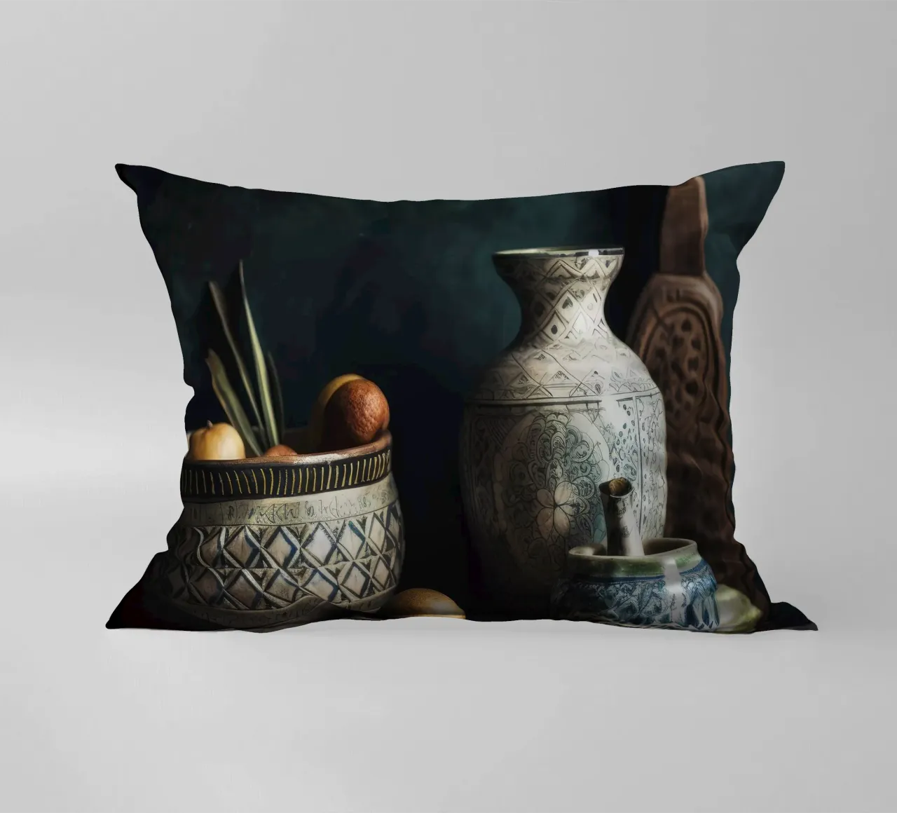 Moroccan Still Life No 1 cuscino da treechild
