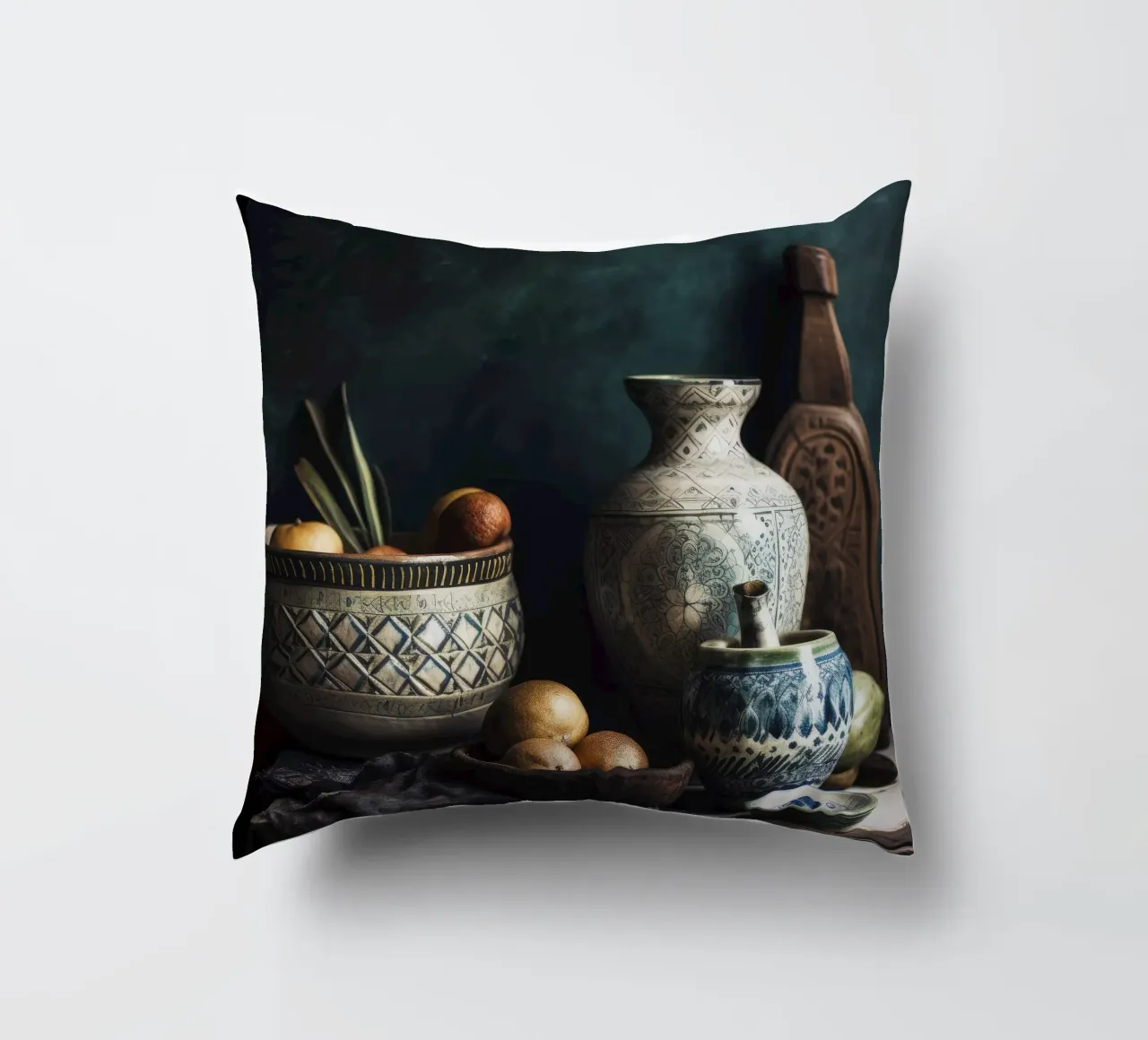 Moroccan Still Life No 1 cuscino da treechild