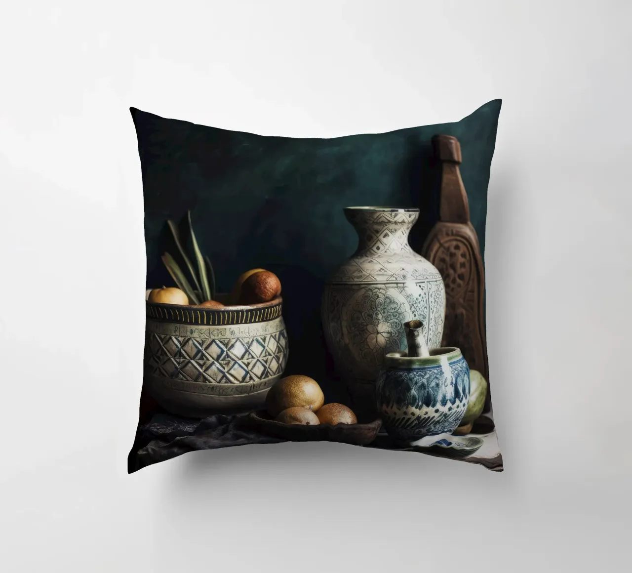 Moroccan Still Life No 1 cuscino da treechild