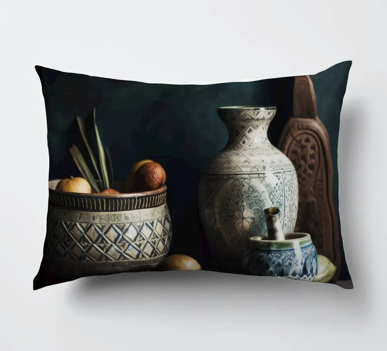 Moroccan Still Life No 1 cuscino da treechild