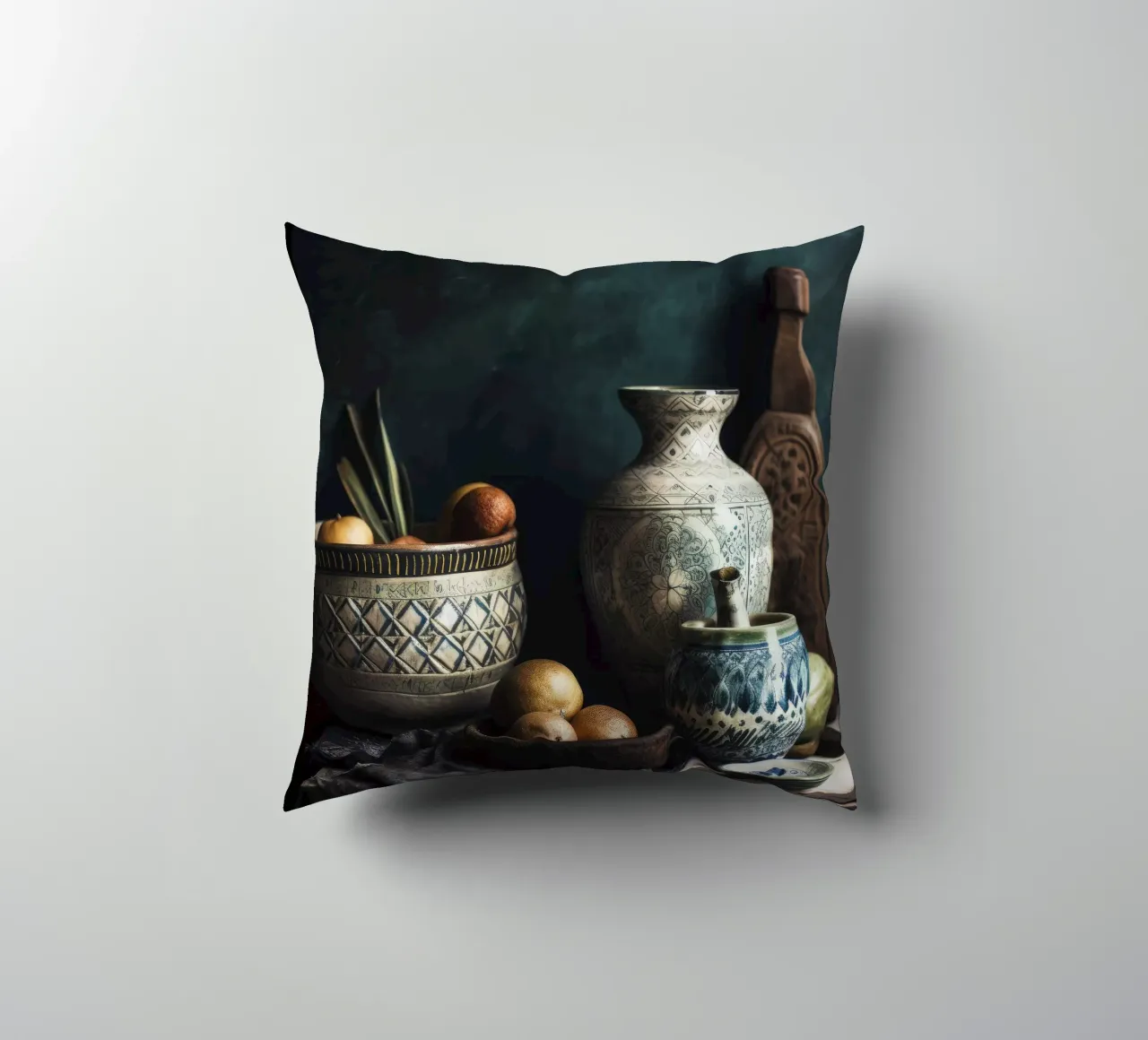 Moroccan Still Life No 1 cuscino da treechild