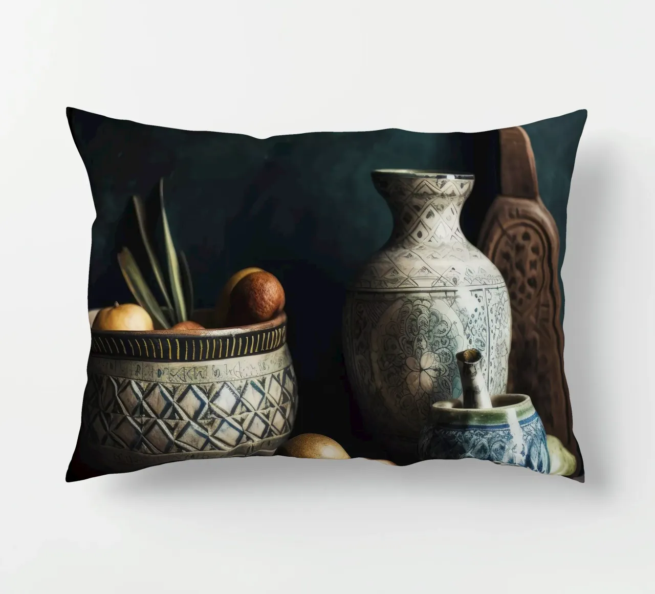 Moroccan Still Life No 1 cuscino da treechild
