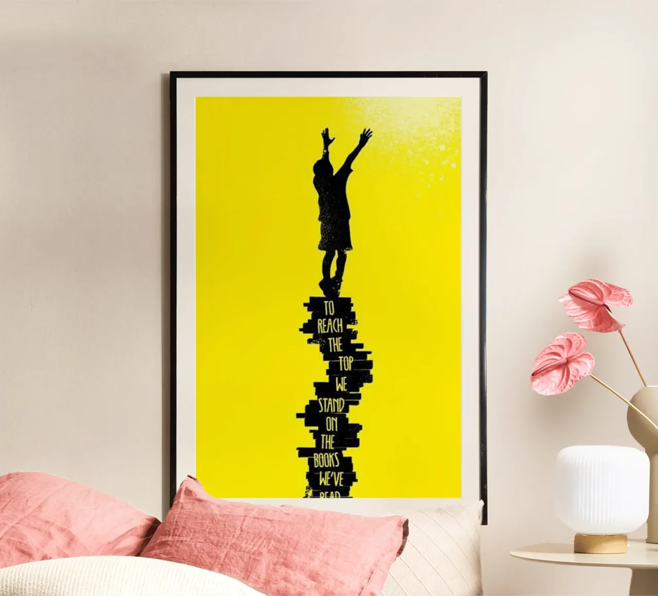 um den Gipfel zu erreichen Poster von art quots shop