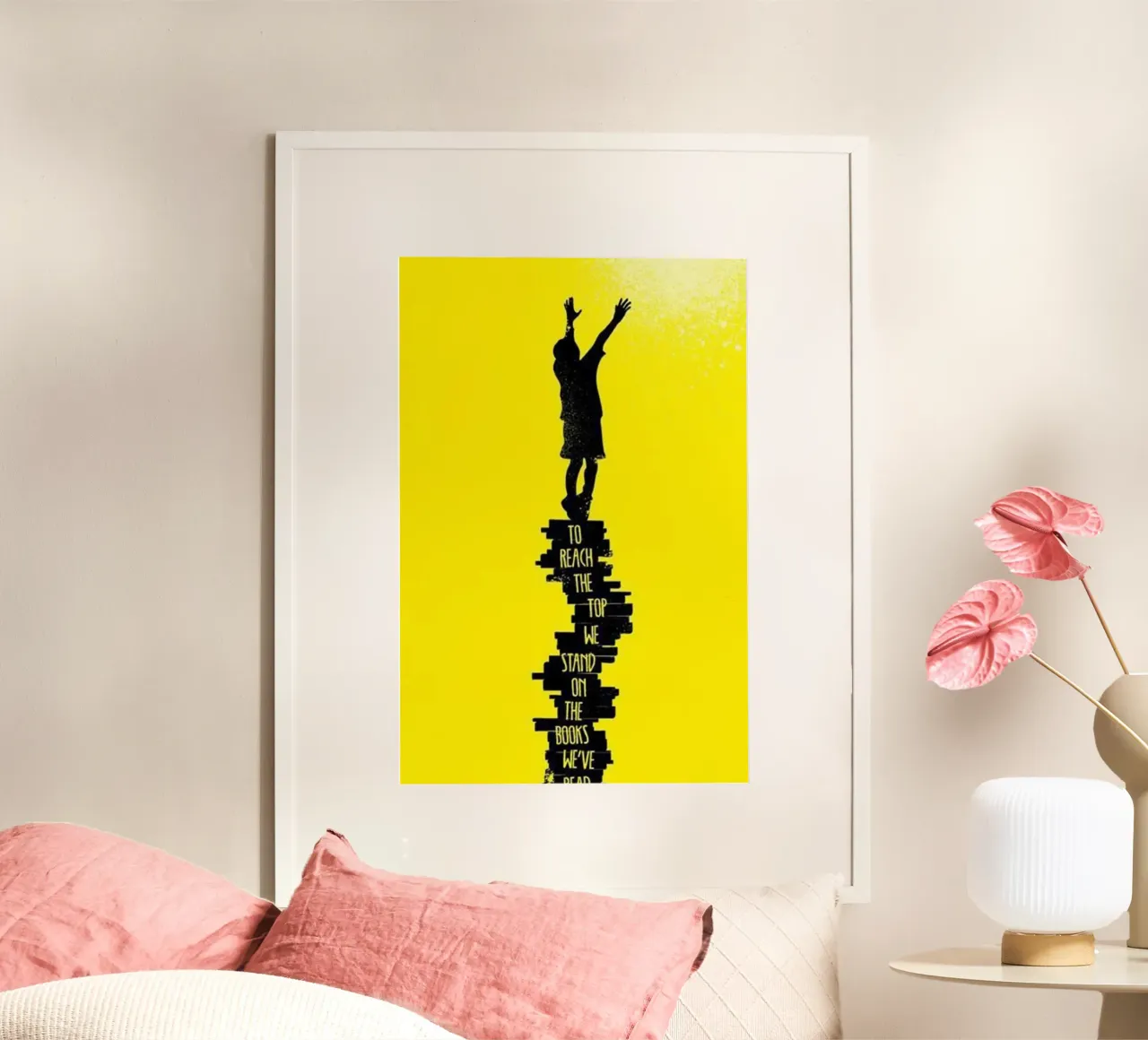 um den Gipfel zu erreichen Poster von art quots shop