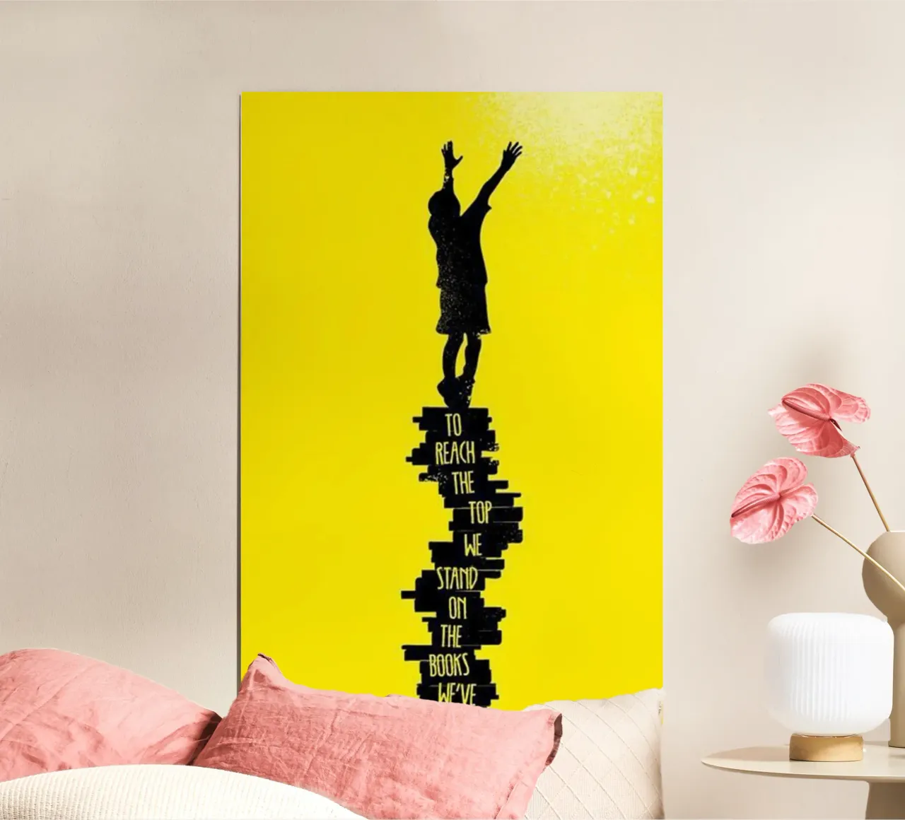 um den Gipfel zu erreichen Poster von art quots shop