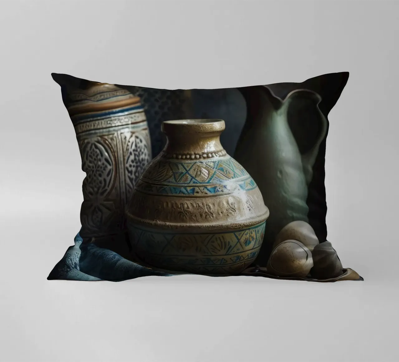 Moroccan Still Life No 3 cuscino da treechild
