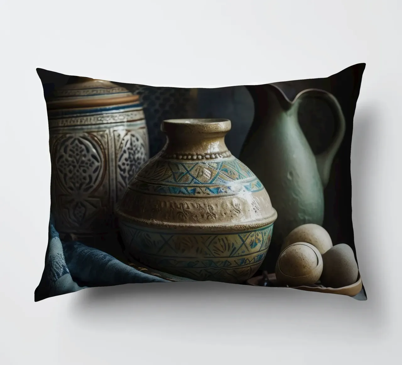 Moroccan Still Life No 3 cuscino da treechild