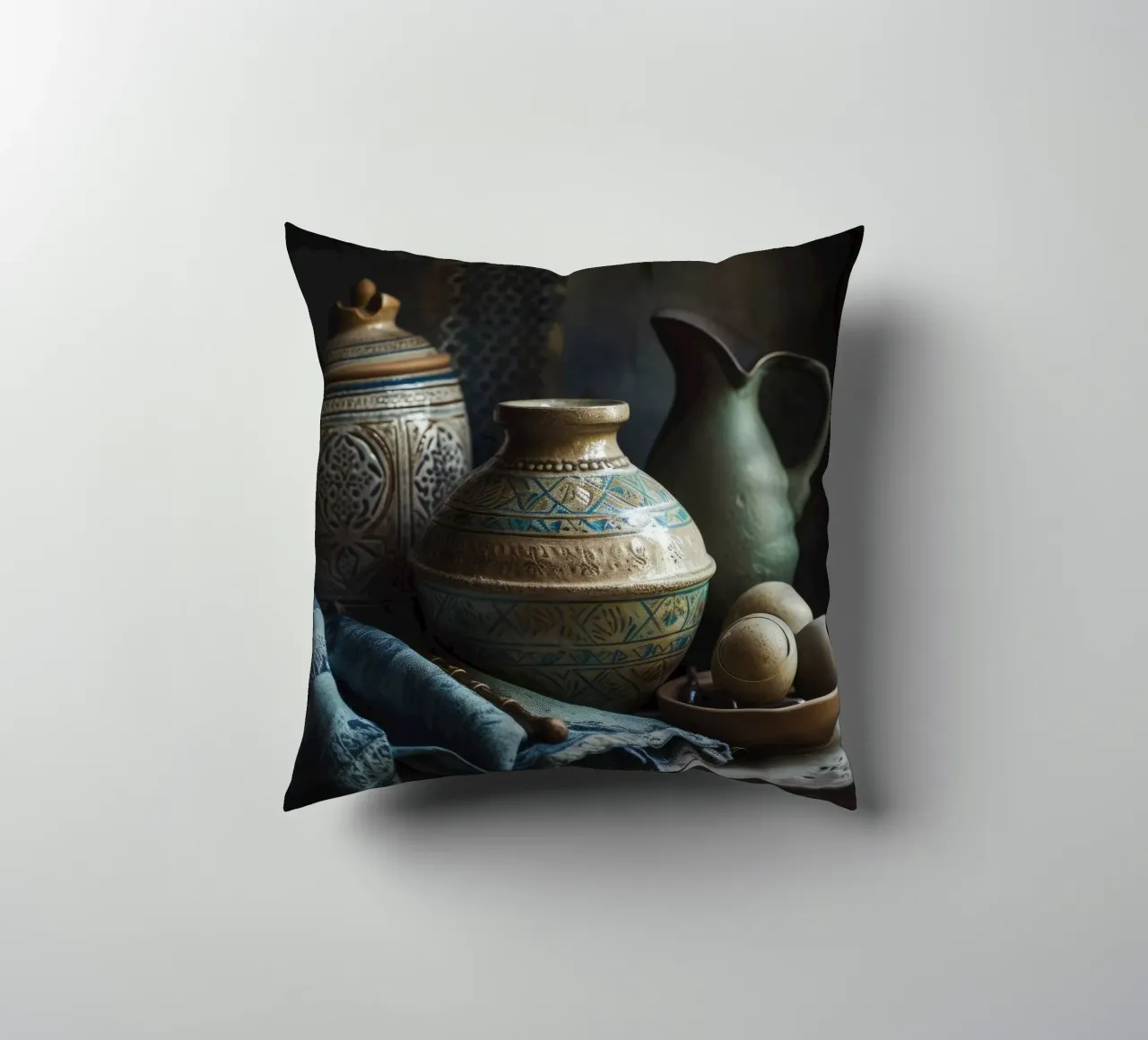 Moroccan Still Life No 3 cuscino da treechild
