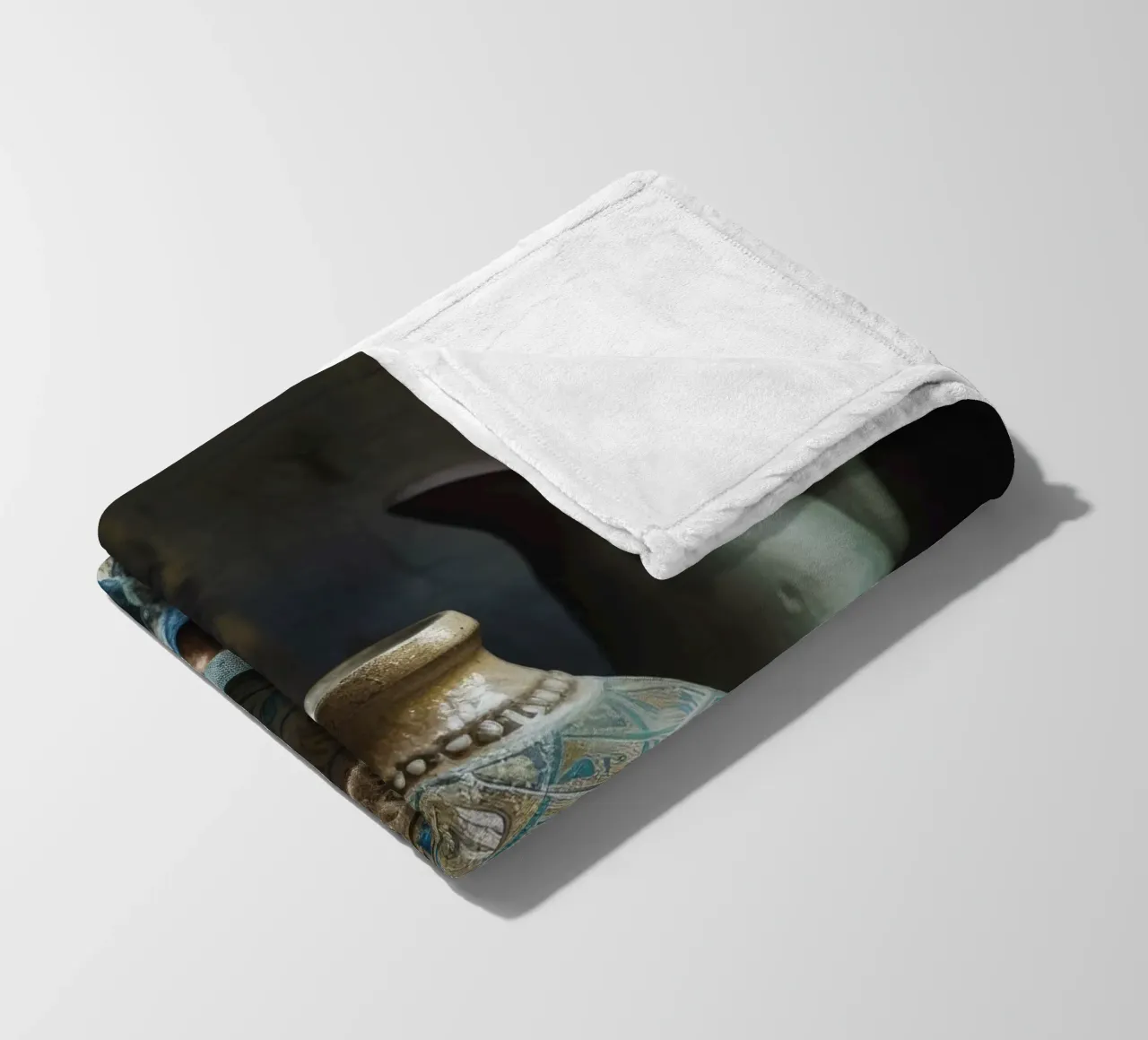 Moroccan Still Life No 3 coperta in pile da treechild