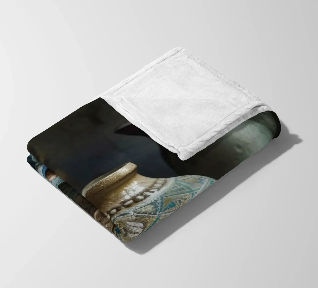 Moroccan Still Life No 3 coperta in pile da treechild