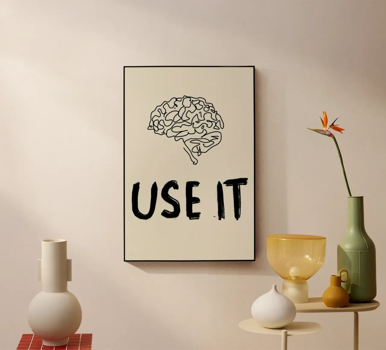use it acrylic glass by art quots shop