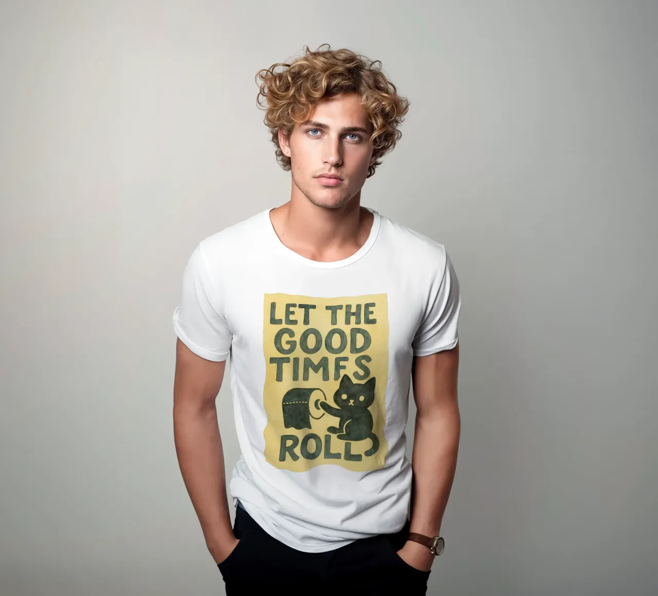 Lasciate che i bei tempi scorrano t-shirt da mompunks