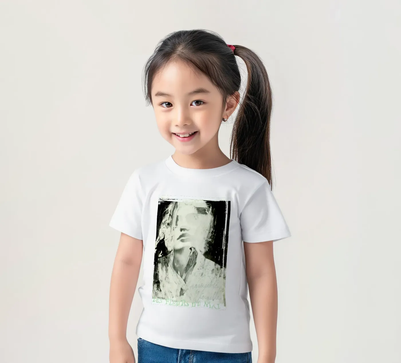 Fleurs du Mal t-shirt bambini da Sandrine Pagnoux