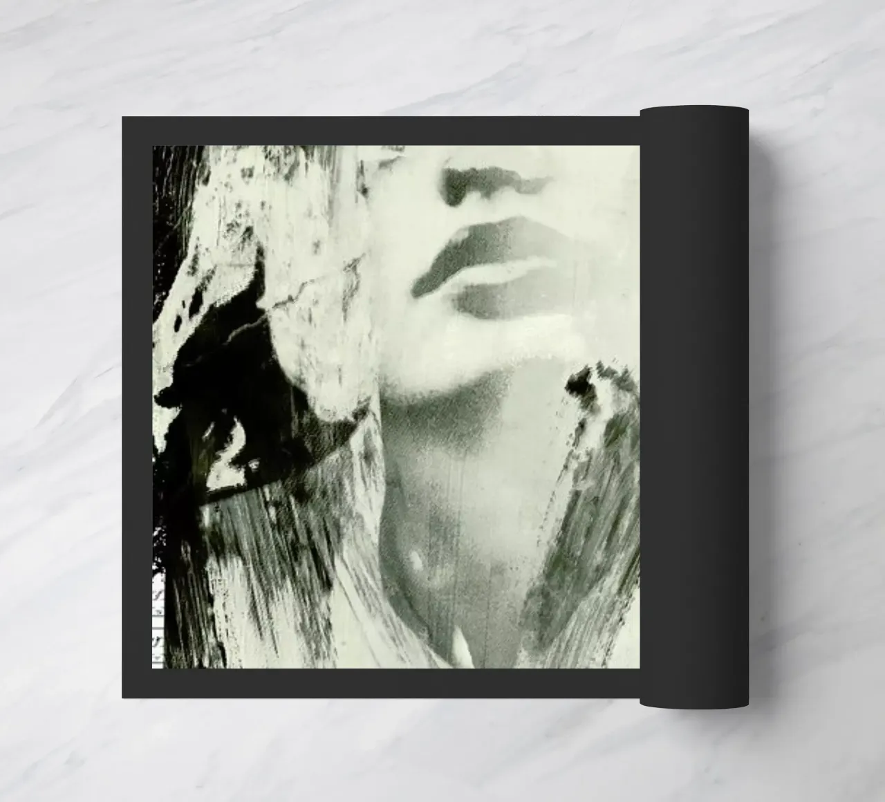 Fleurs du Mal doormat by Sandrine Pagnoux