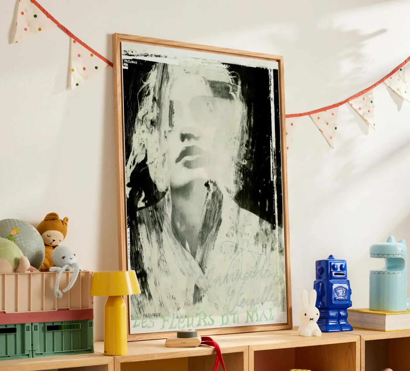 Fleurs du Mal acryl van Sandrine Pagnoux